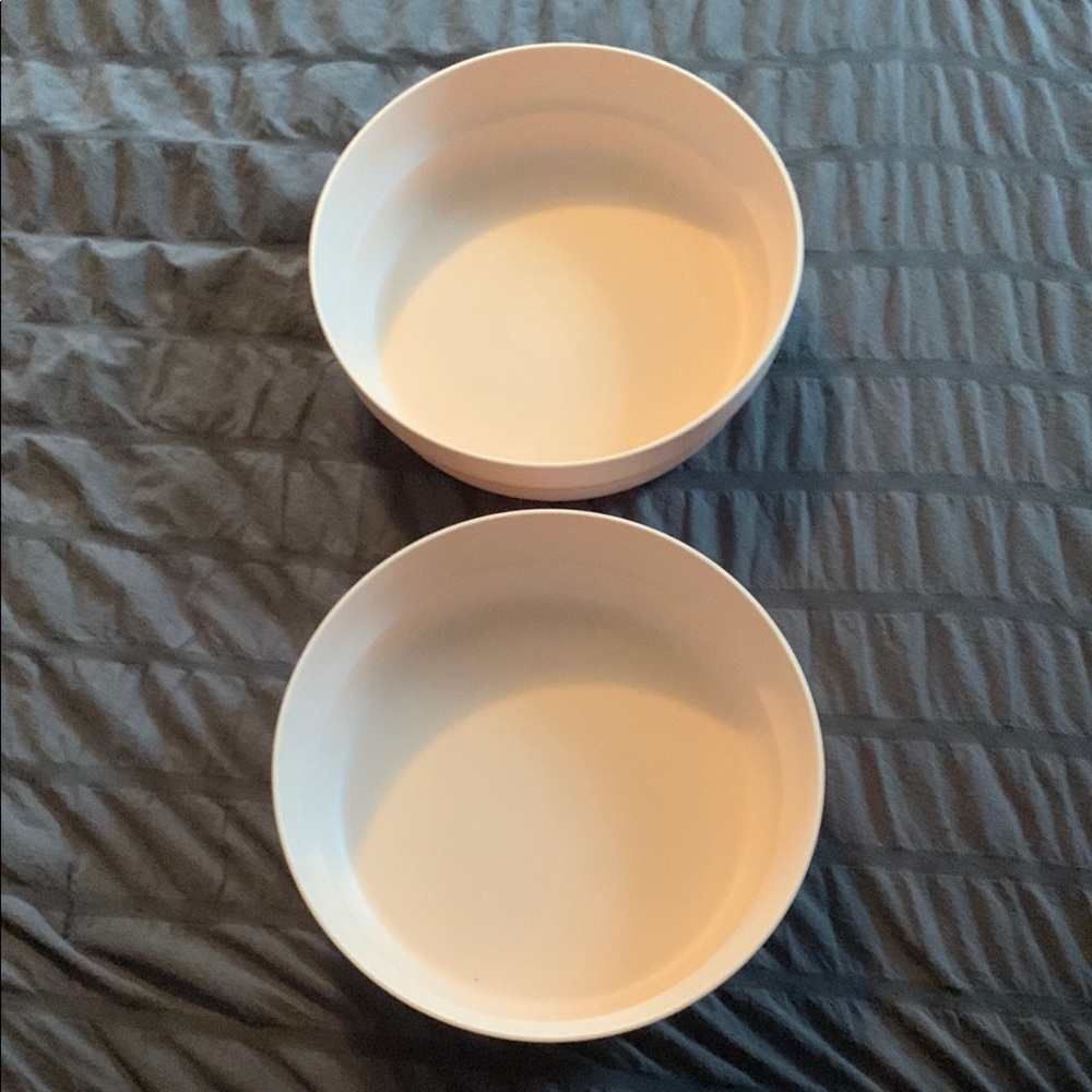 Tupperware Vintage cereal bowls set of two excellent condition